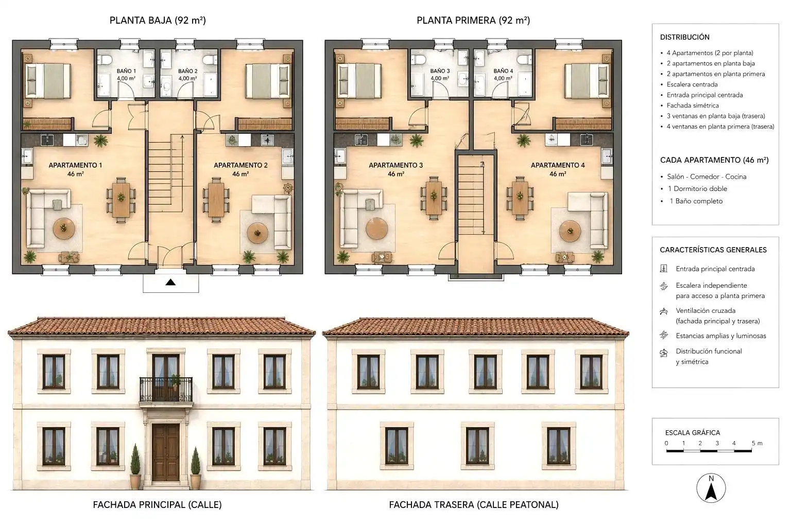Haus oder Chalet zum Verkauf in San Andrés del Rabanedo mit Abstellraum und Balkon