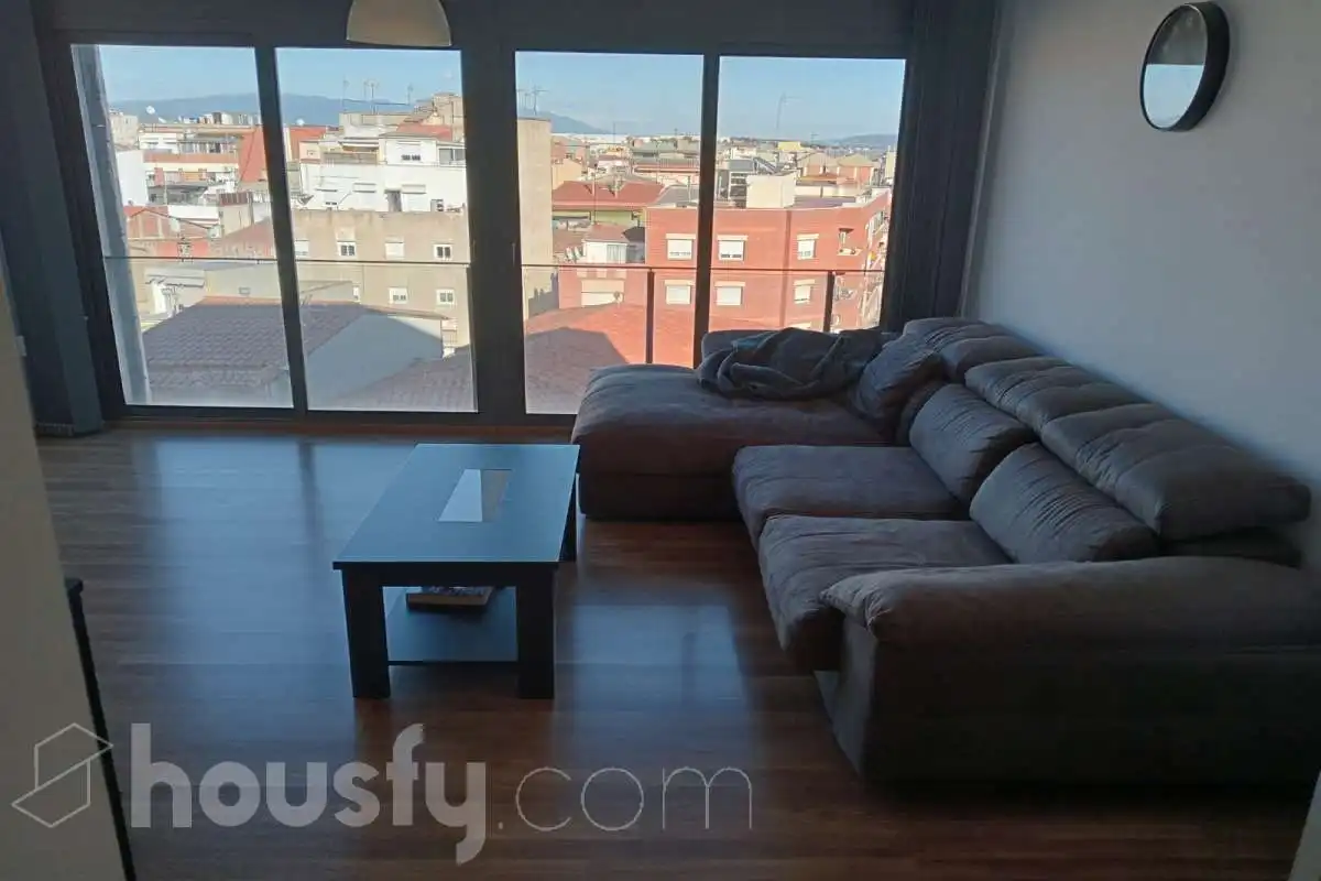Sala de estar de Piso de alquiler en Sabadell con Aire acondicionado, Calefacción y Amueblado