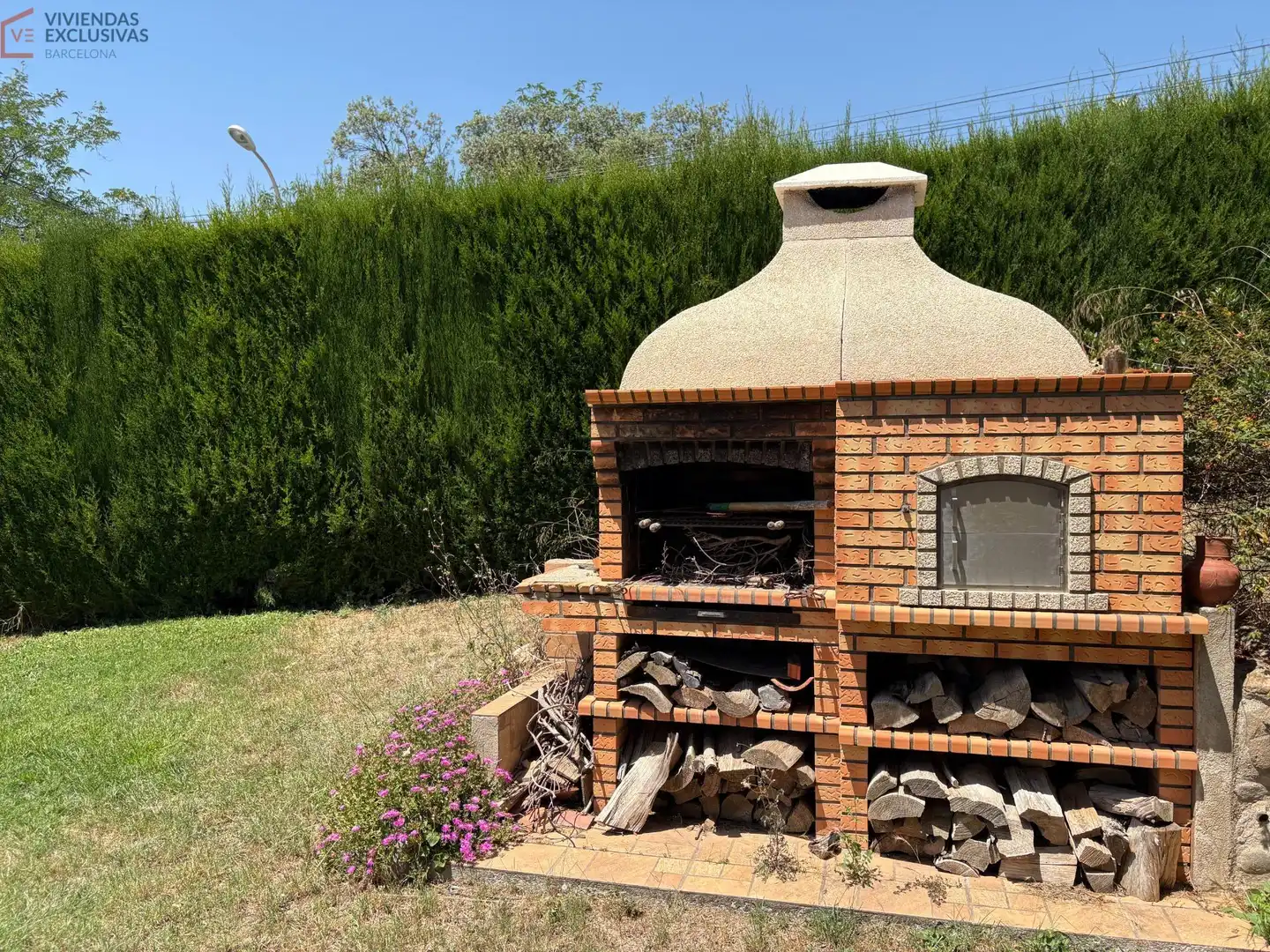 Jardí de Casa o xalet en venda en Caldes de Montbui amb Calefacció, Jardí privat i Terrassa