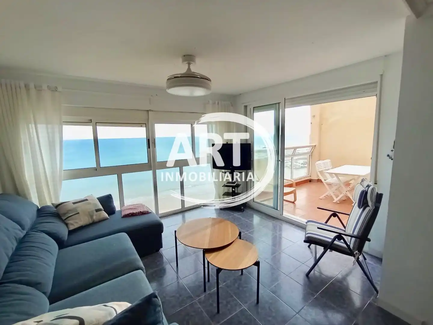Sala de estar de Ático en venta en Valencia con Aire acondicionado y Terraza