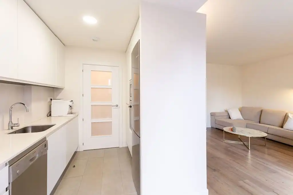 Cuina de Apartament en venda en Arenys de Mar amb Aire condicionat, Calefacció i Parquet
