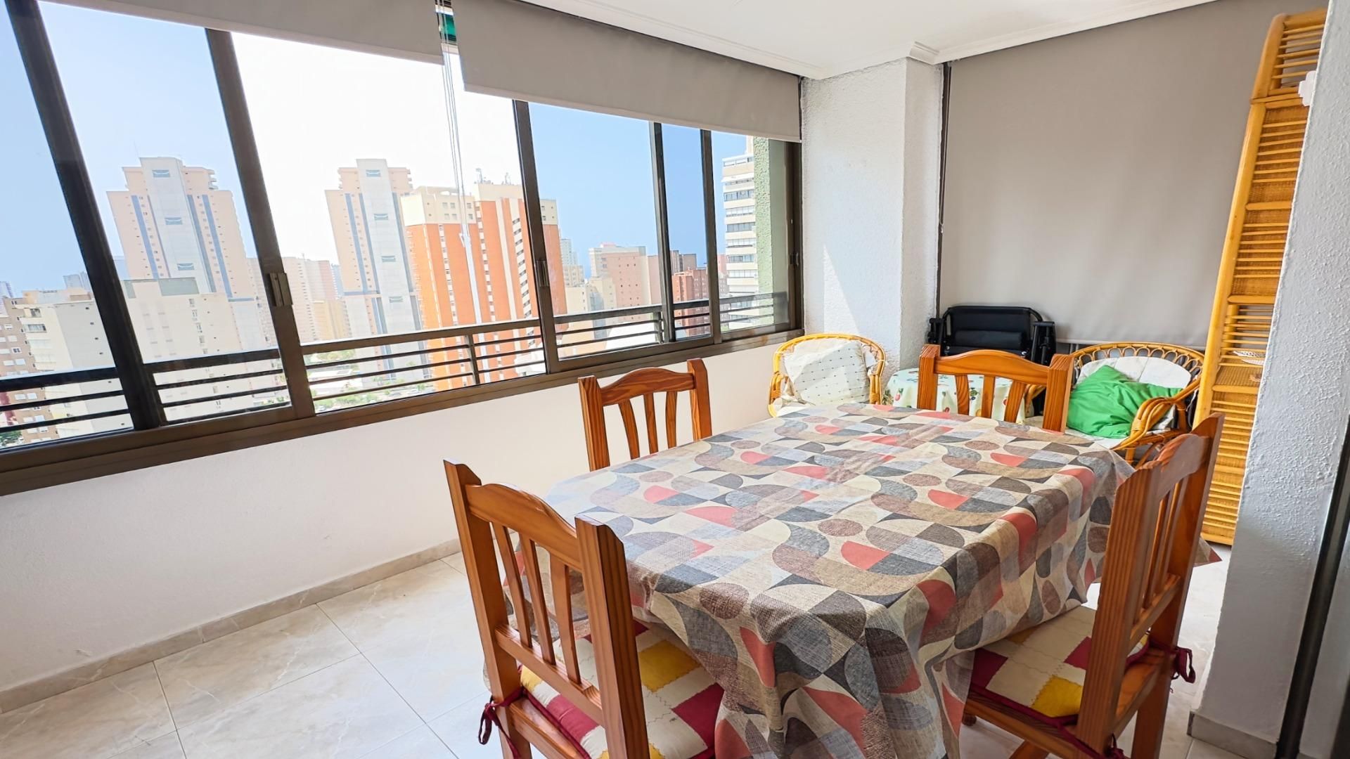 Exterior view of Flat for sale in Benidorm  with Air Conditioner, Heating and Private garden