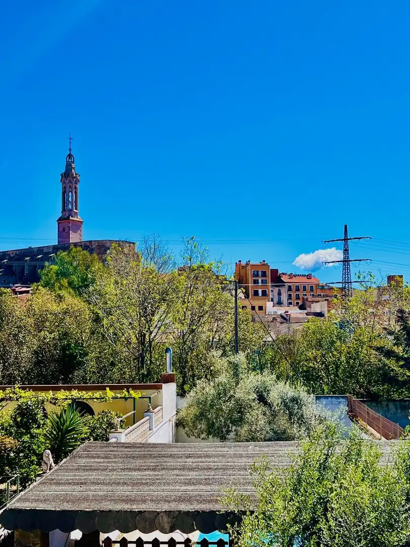 Vista exterior de Casa adosada en venta en Valls con Aire acondicionado, Calefacción y Jardín privado