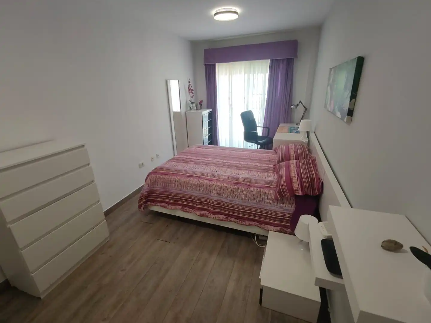 Dormitori de Pis de lloguer en Granadilla de Abona amb Parquet, Moblat i Forn