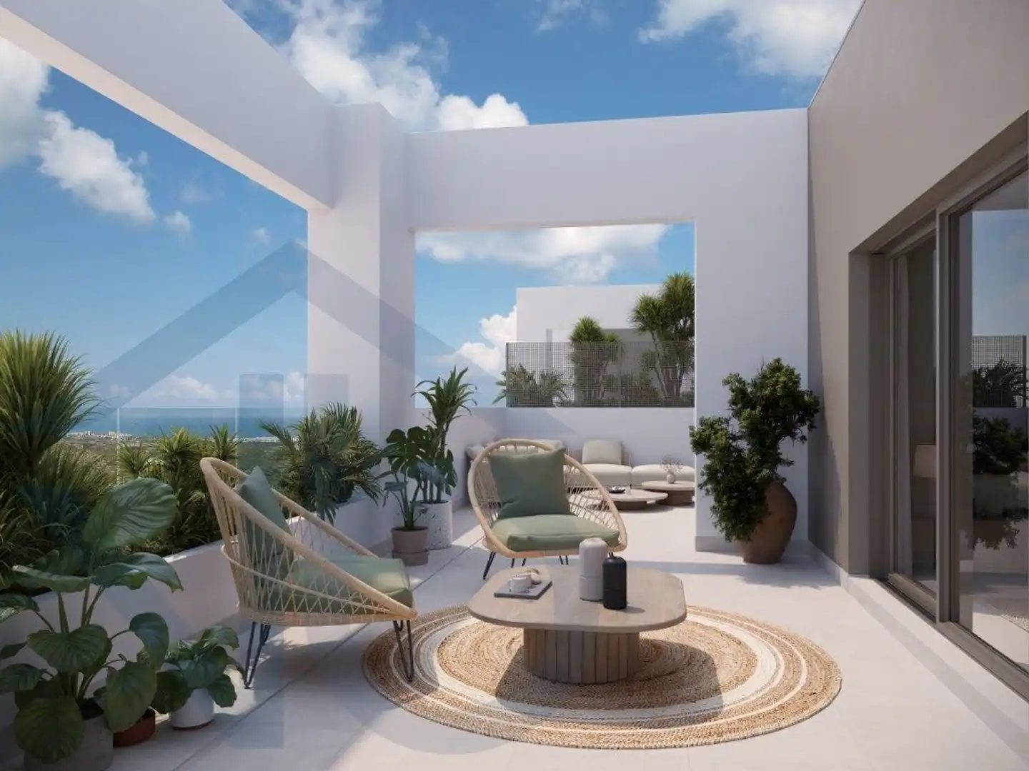 Terrace of Flat for sale in Pulpí  with Air Conditioner, Terrace and Swimming Pool