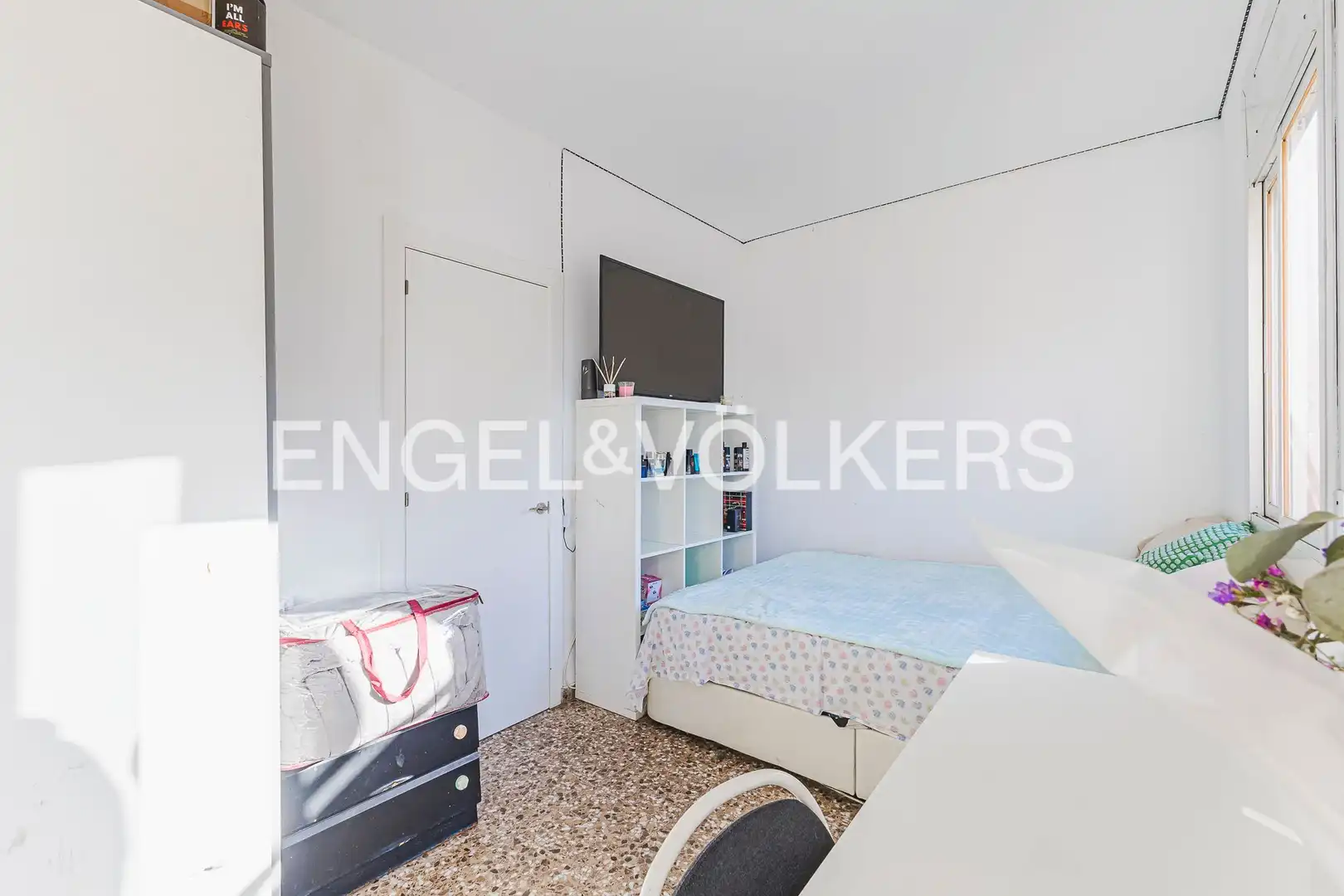 Schlafzimmer von Dachboden zum Verkauf in Barcelona mit Klimaanlage, Heizung und Terrasse