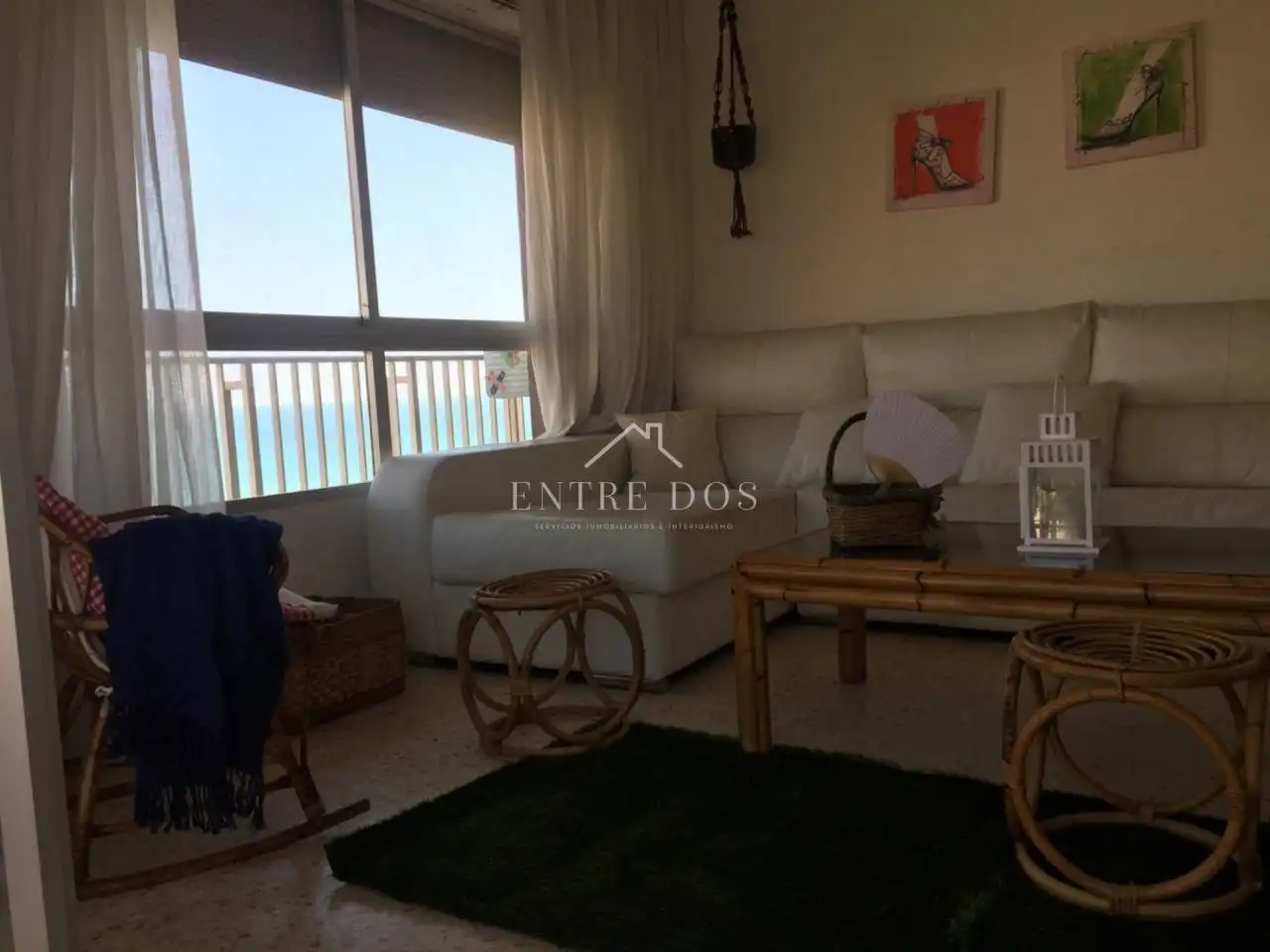 Wohnzimmer von Wohnung zum Verkauf in Benicasim / Benicàssim mit Terrasse und Gemeinschaftspool