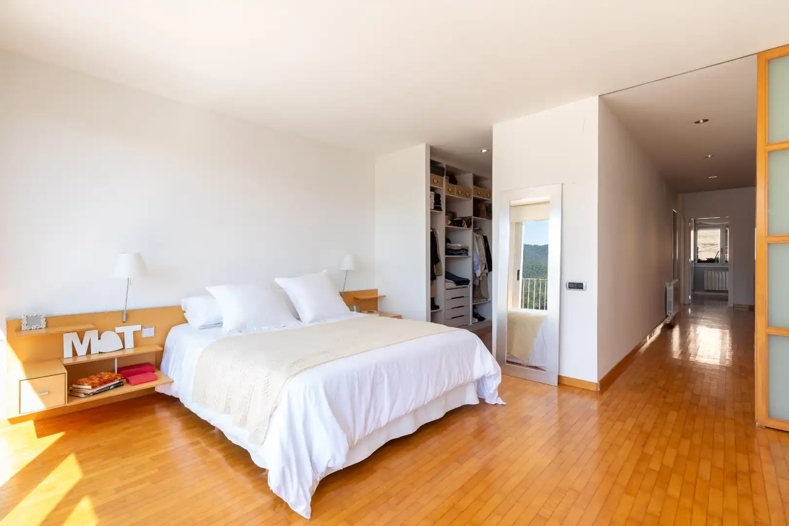 Schlafzimmer von Haus oder Chalet zum Verkauf in Viladecavalls mit Privatgarten, Terrasse und Abstellraum
