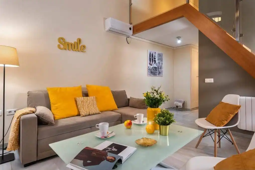 Living room of Duplexes for sale in Sevilla  with Air Conditioner and Heating