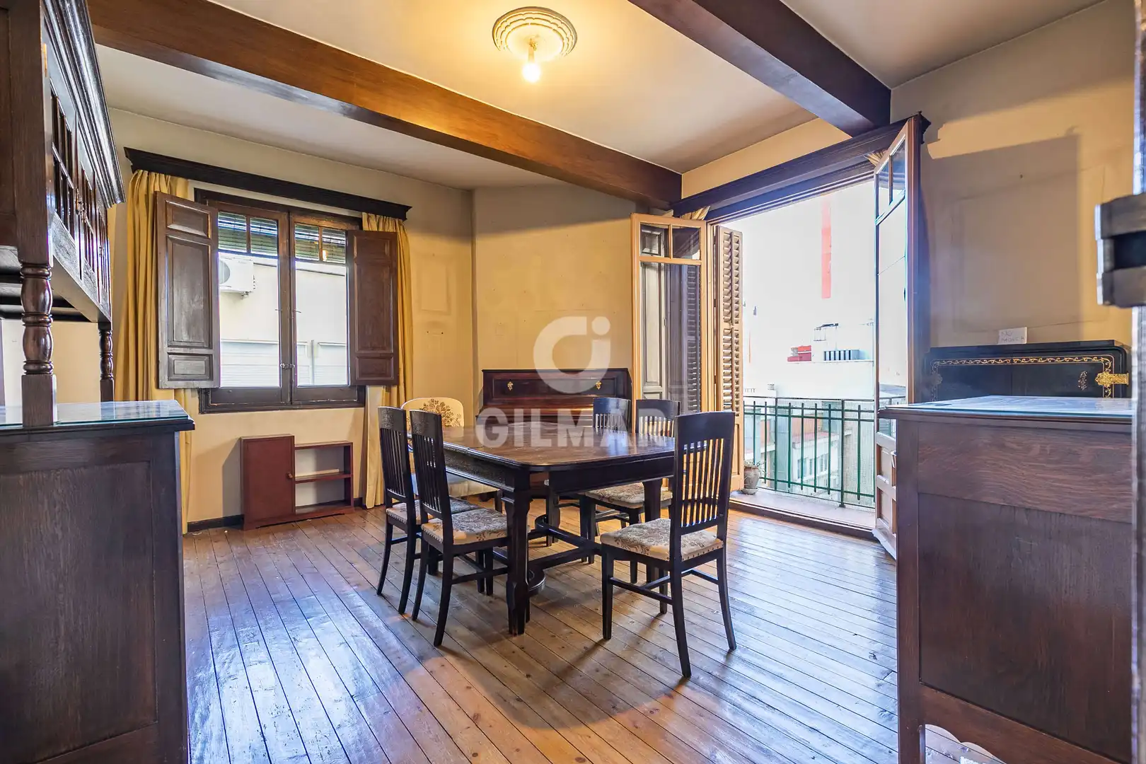 Dining room of Flat for sale in  Madrid Capital  with Heating