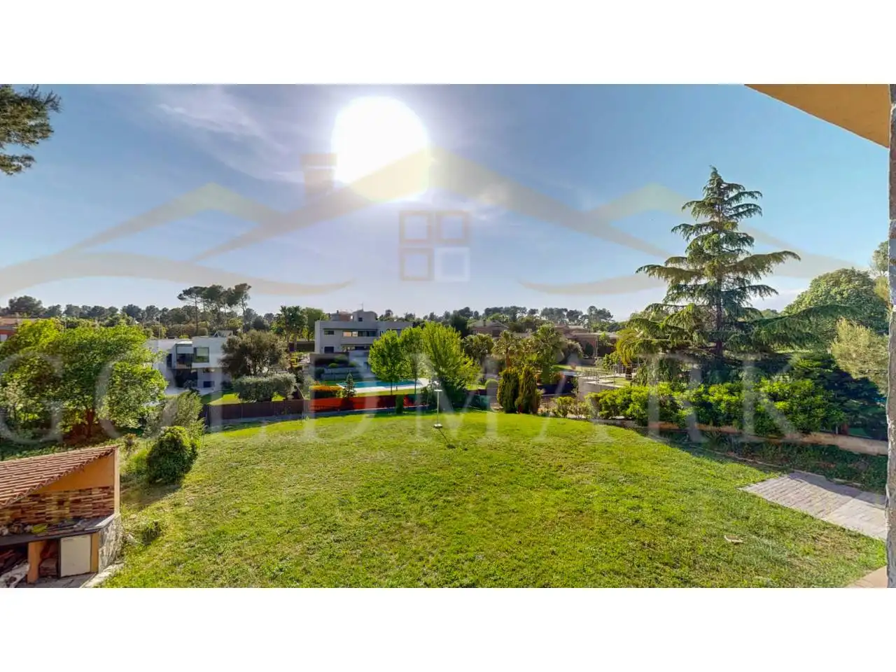 Jardí de Casa o xalet en venda en Sabadell amb Aire condicionat, Jardí privat i Terrassa