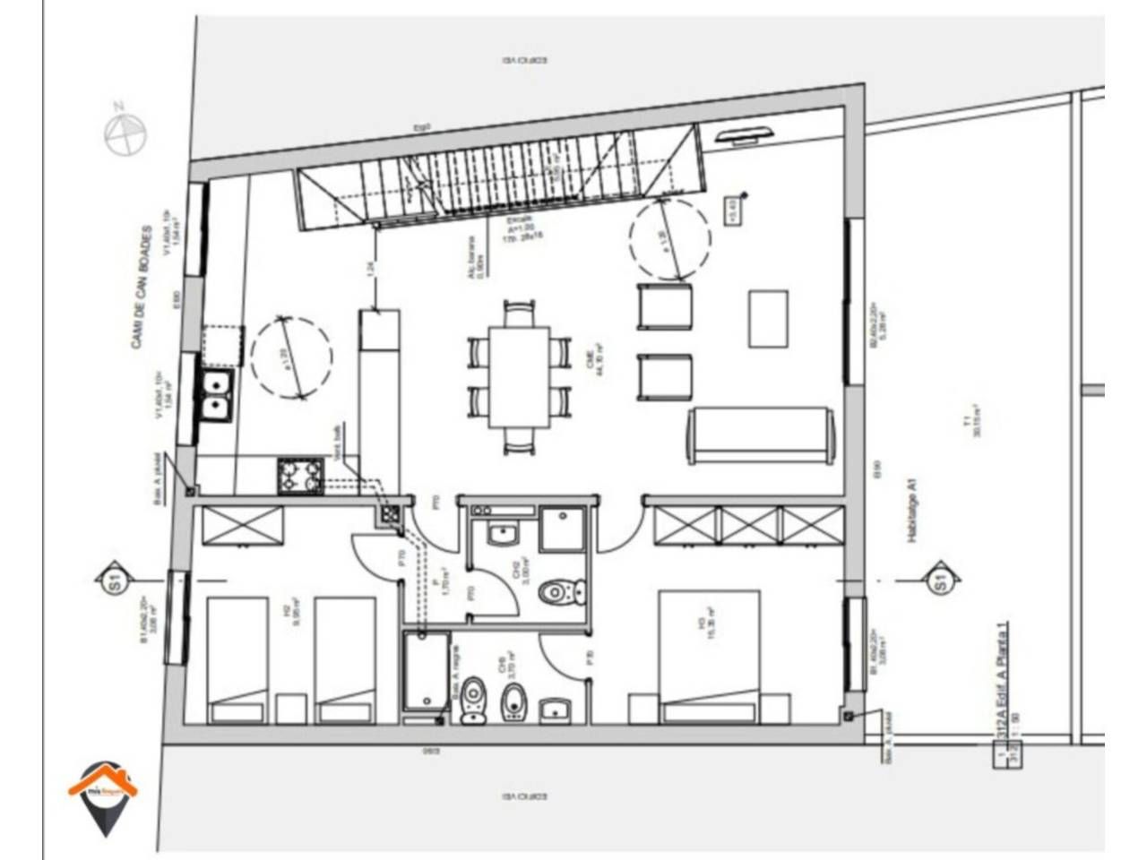 Casa o xalet en venda en Viladecavalls amb Aire condicionat, Parquet i Terrassa
