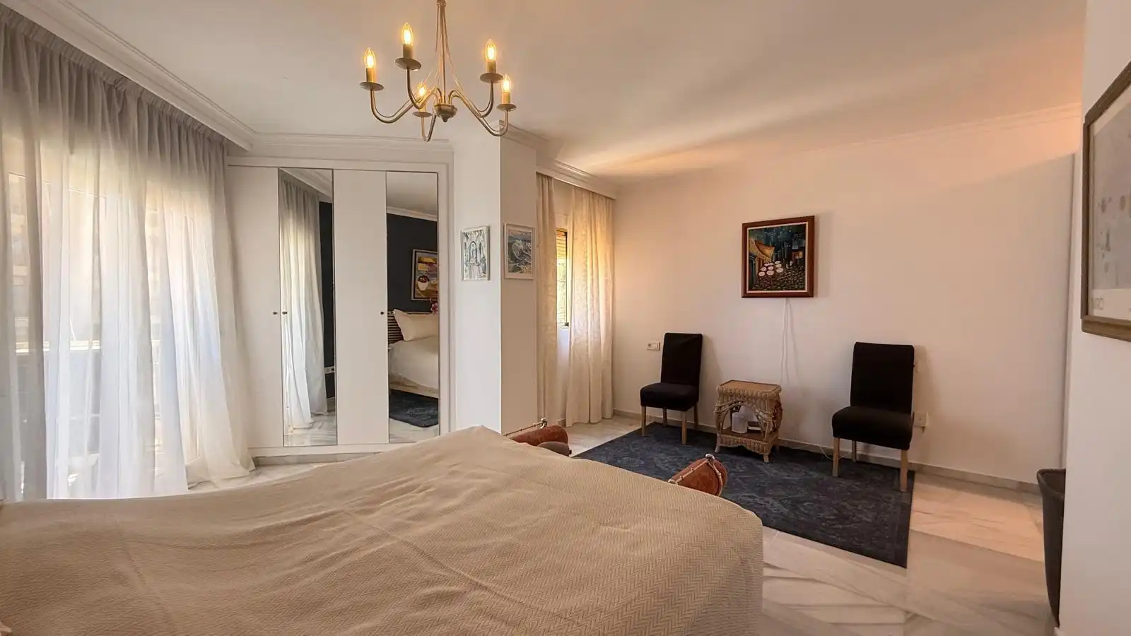 Dormitori de Apartament en venda en Fuengirola amb Aire condicionat, Terrassa i Traster