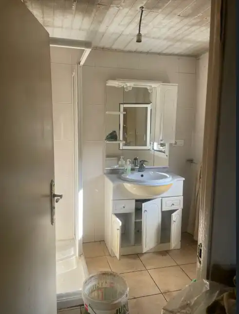 Bany de Finca rústica en venda en O Irixo amb Moblat