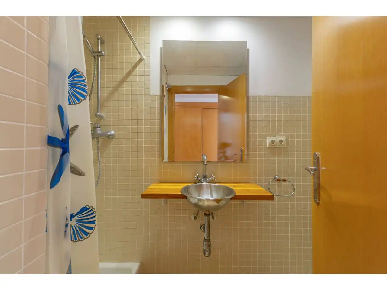 Badezimmer von Dachboden zum Verkauf in Valencia mit Klimaanlage, Parkett und Terrasse