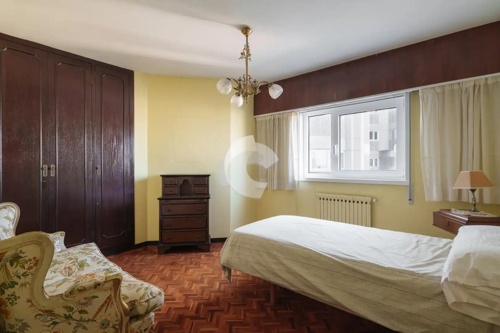 Bedroom of Flat for sale in A Coruña Capital   with Heating