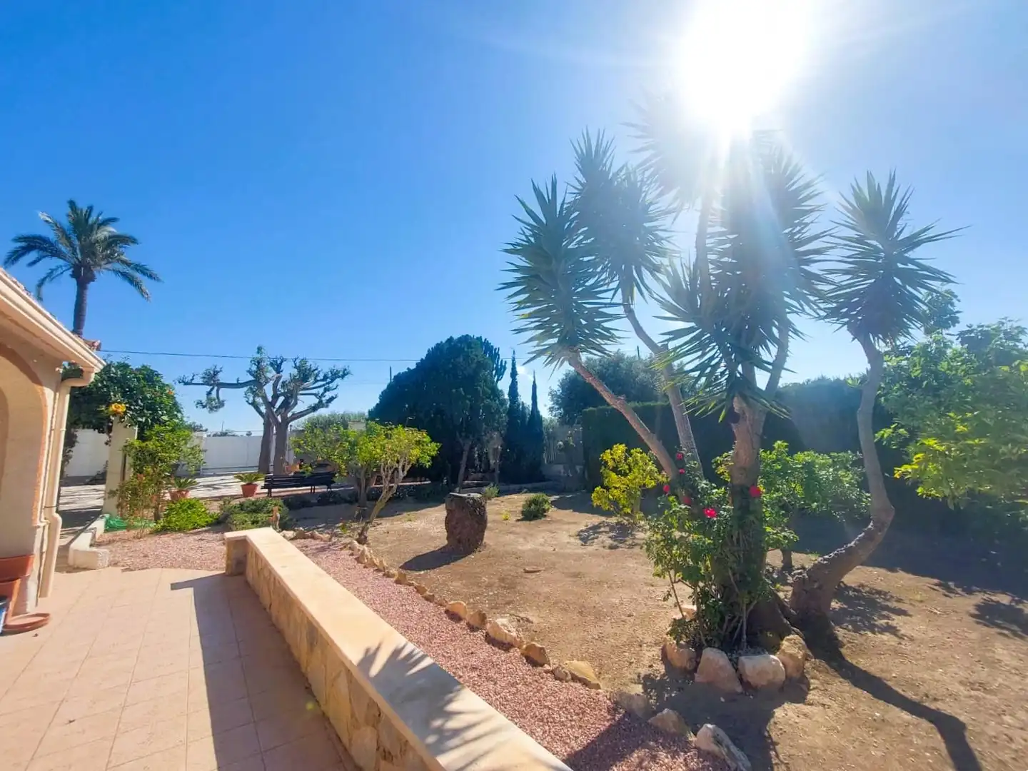 Jardín de Finca rústica en venta en Elche / Elx con Calefacción, Jardín privado y Terraza