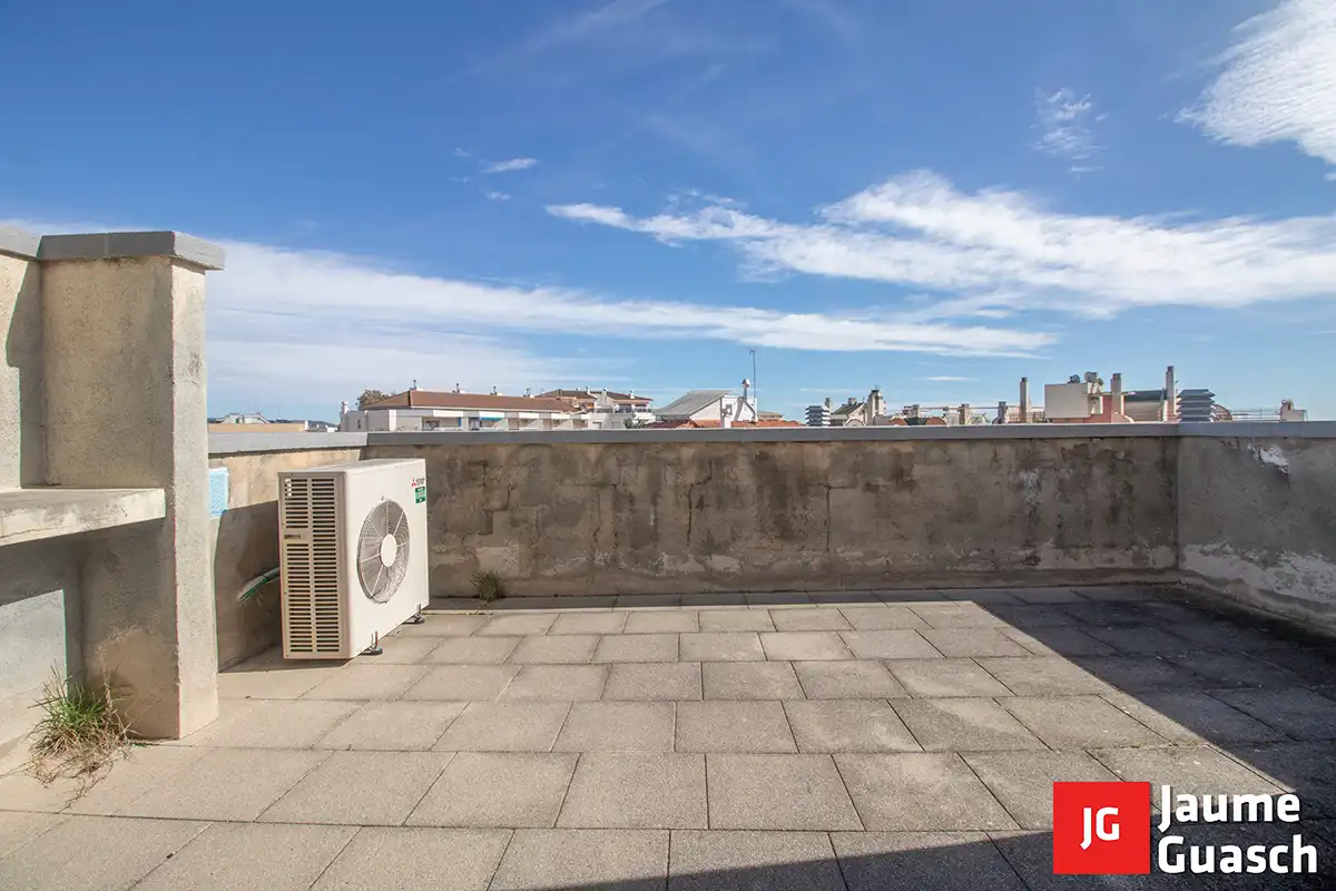 Terrasse von Dachboden zum Verkauf in Torredembarra mit Klimaanlage, Heizung und Terrasse