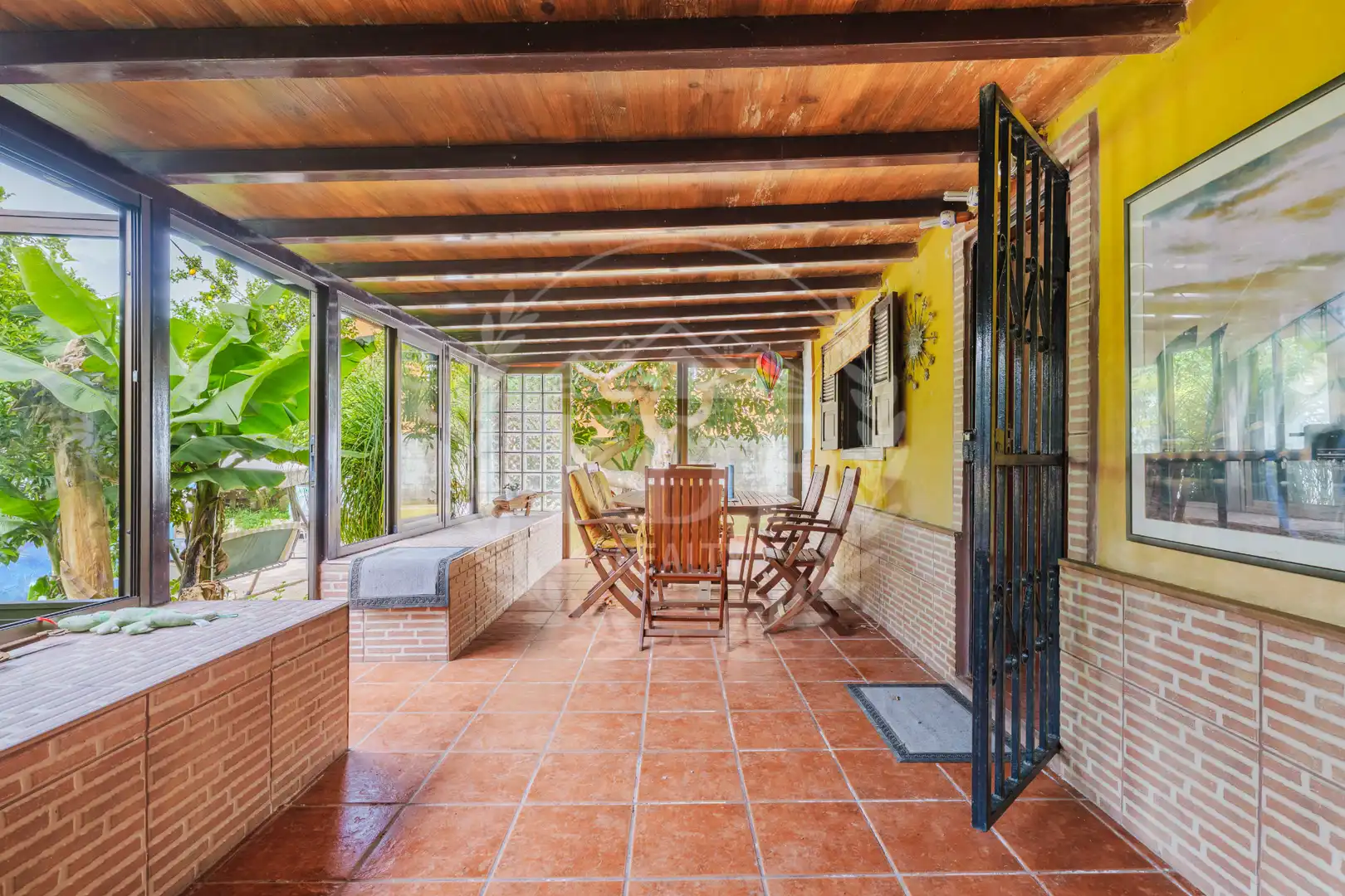 Terraza de Casa o chalet en venta en La Matanza de Acentejo con Jardín privado, Terraza y Piscina