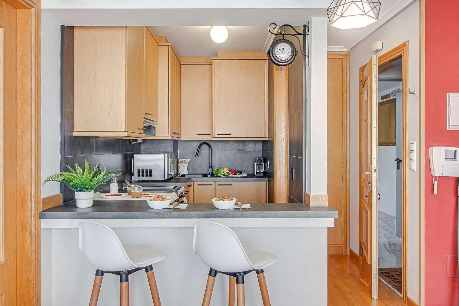 Kitchen of Flat for sale in A Coruña Capital   with Air Conditioner and Storage room