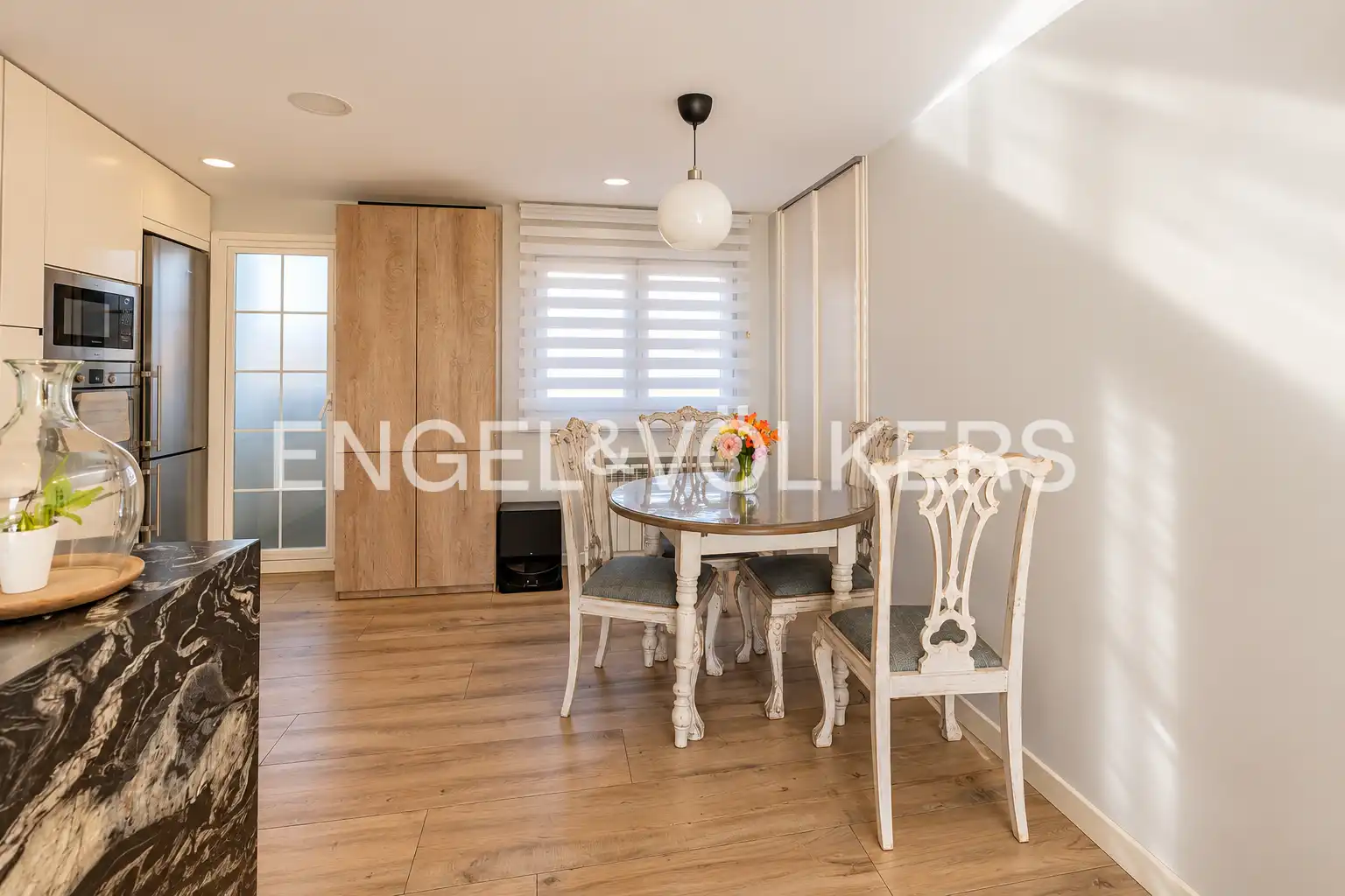 Dining room of Attic for sale in Madrid  with Air Conditioner, Heating and Private garden