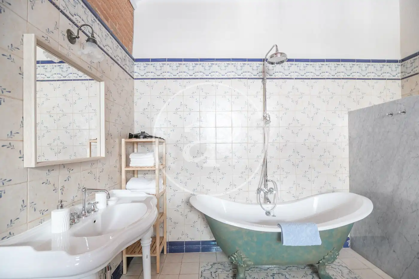 Baño de Piso de alquiler en Barcelona con Aire acondicionado, Calefacción y Terraza