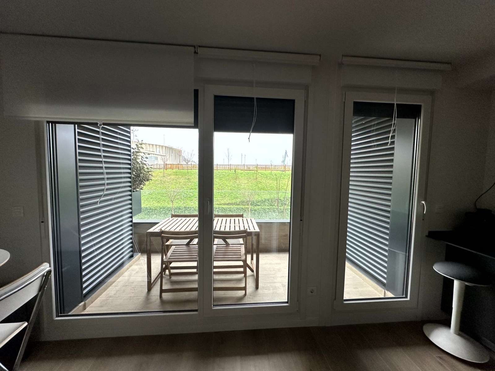 Balcony of Apartment to share in Pasaia  with Air Conditioner and Terrace