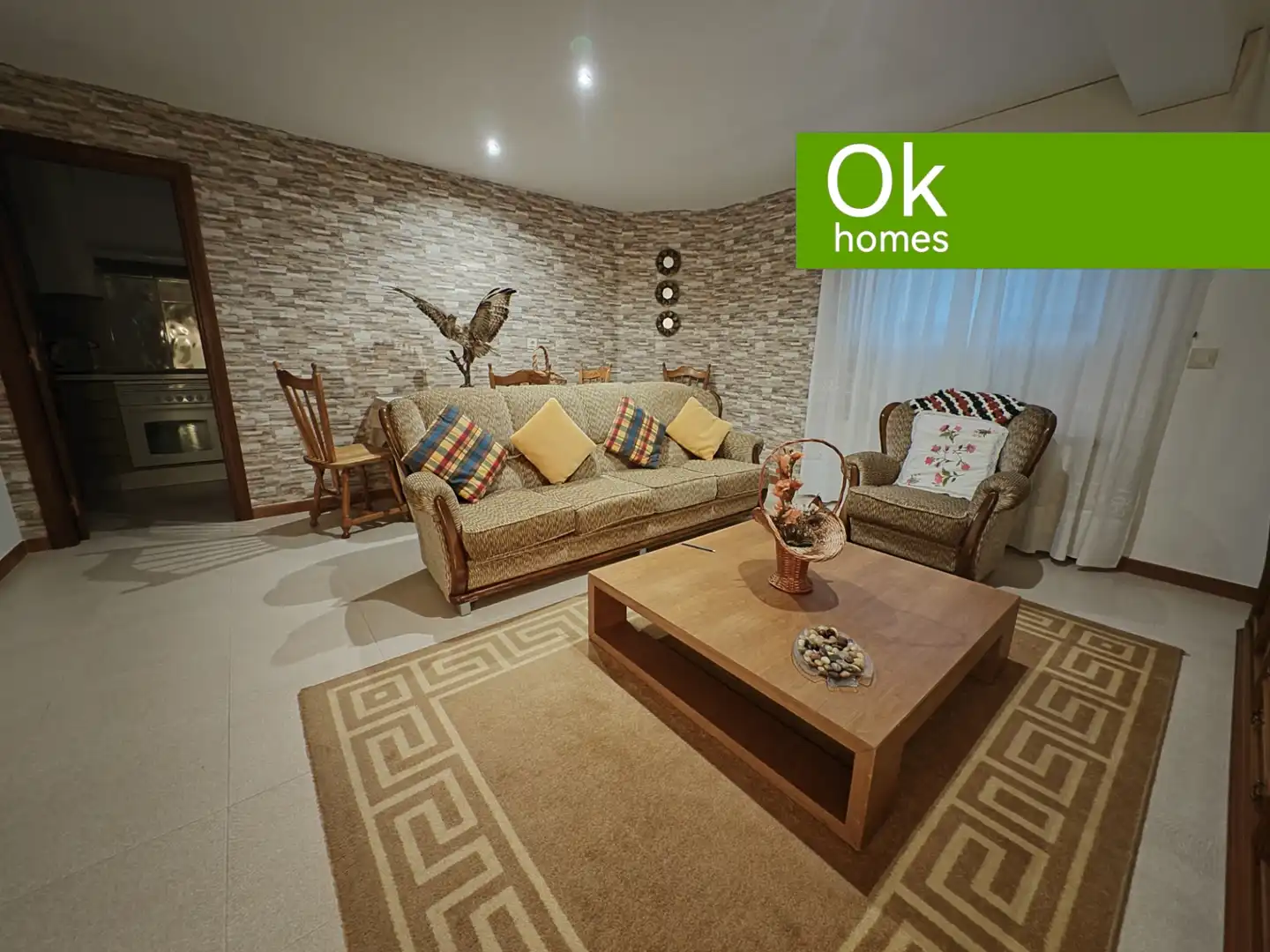 Sala d'estar de Casa o xalet en venda en Curtis amb Calefacció, Jardí privat i Terrassa