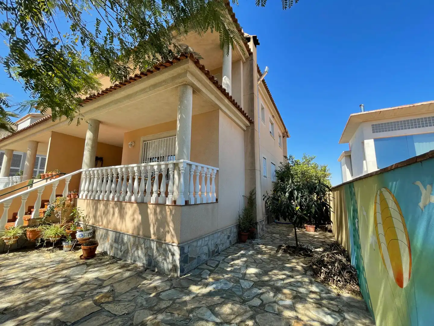 Vista exterior de Casa o xalet en venda en Murcia amb Aire condicionat, Calefacció i Jardí privat