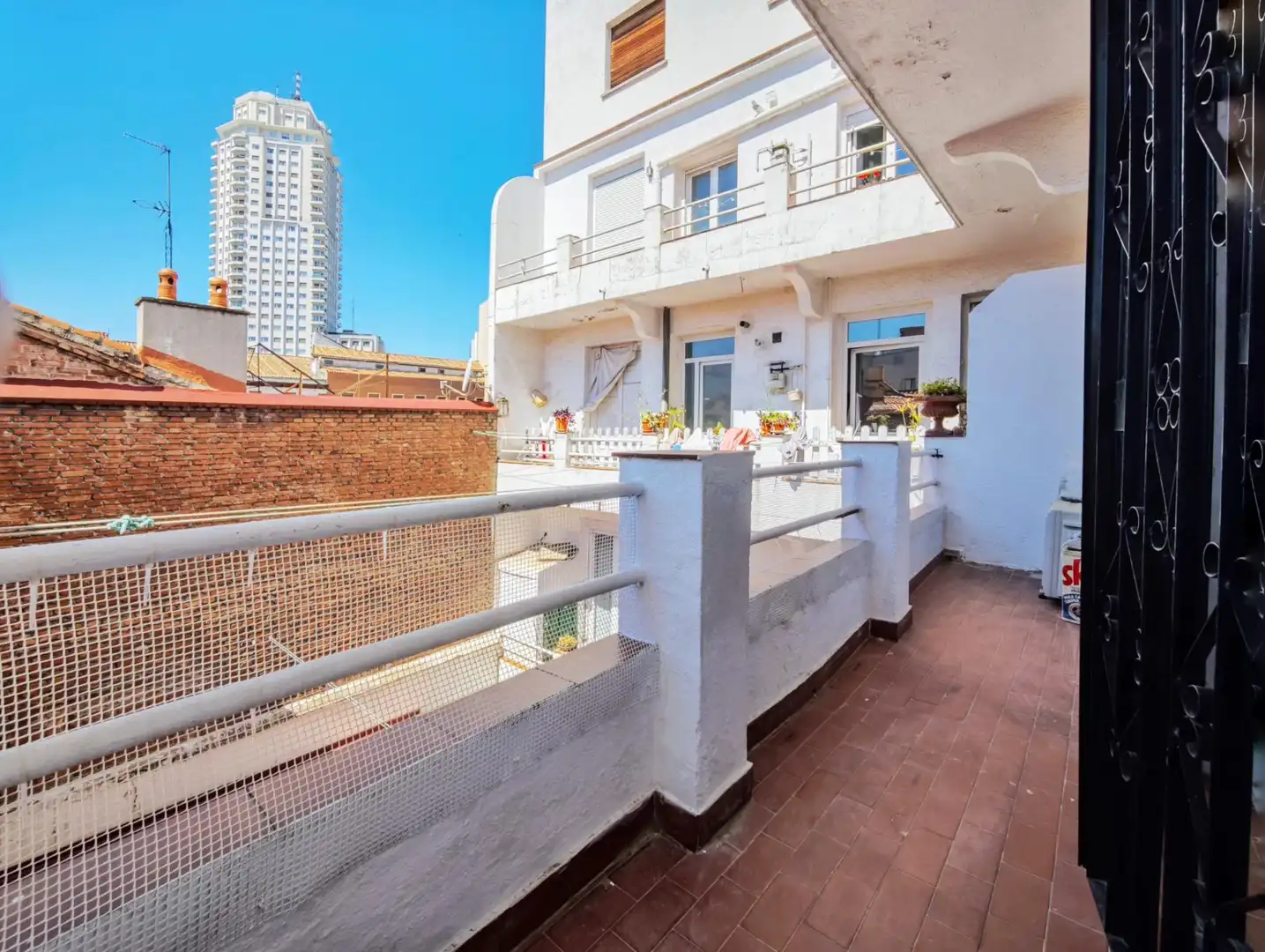 Terrasse von Wohnung zur Miete in Madrid mit Klimaanlage, Heizung und Terrasse