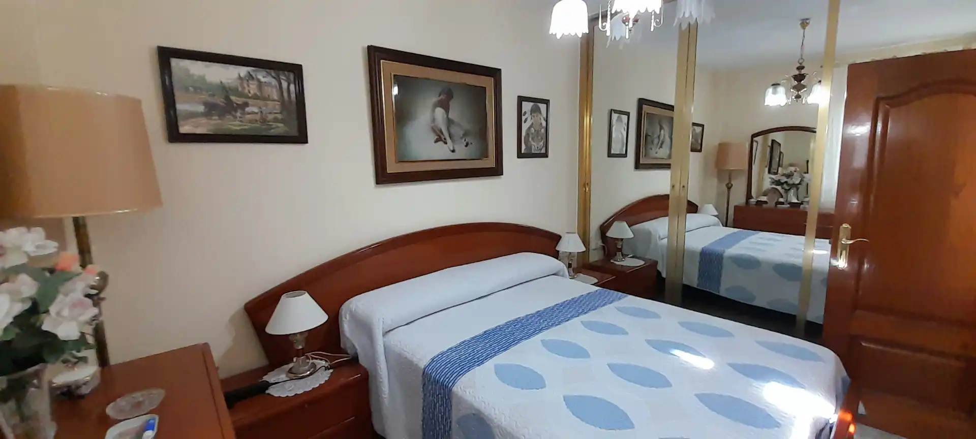 Bedroom of Flat for sale in Madrid  with Air Conditioner, Heating and Terrace
