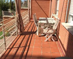 Terrace of Flat for sale in Móstoles  with Air Conditioner, Heating and Private garden