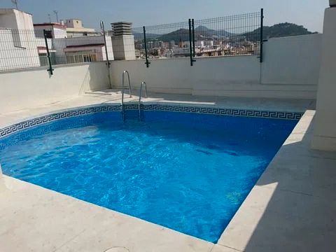 Piscina de Pis de lloguer en Málaga Capital amb Aire condicionat, Traster i Forn