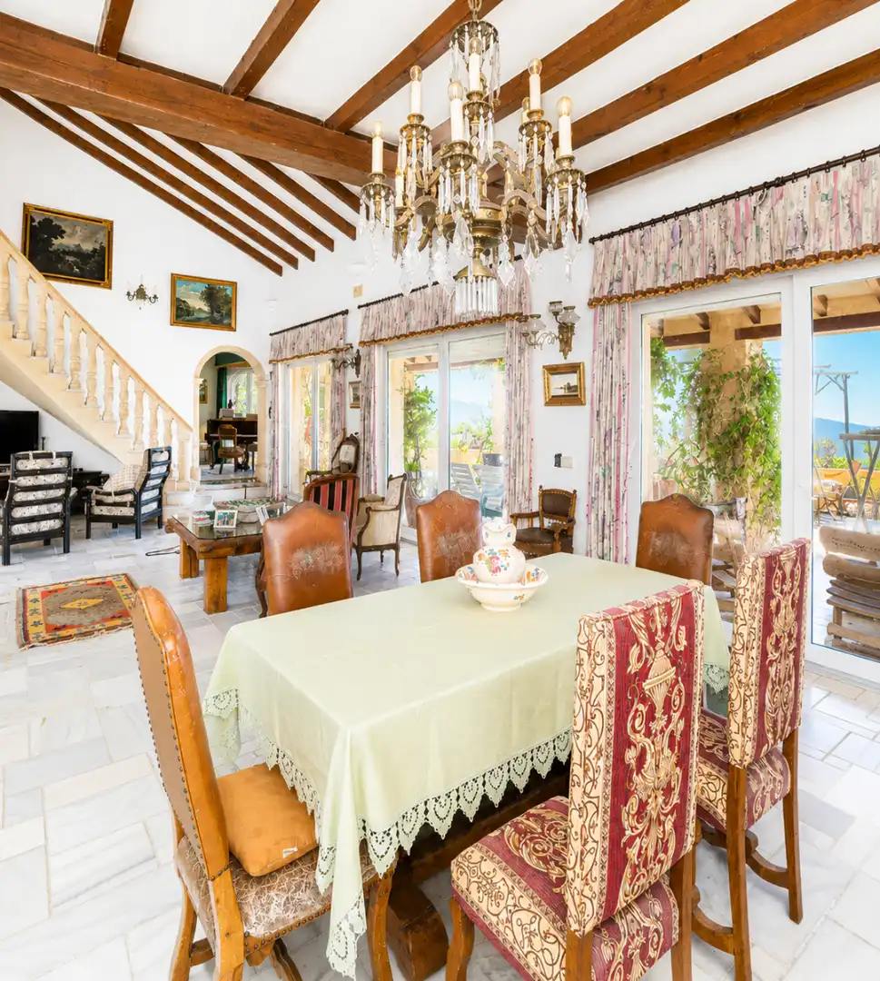 Esszimmer von Haus oder Chalet zum Verkauf in Finestrat mit Terrasse und Schwimmbad