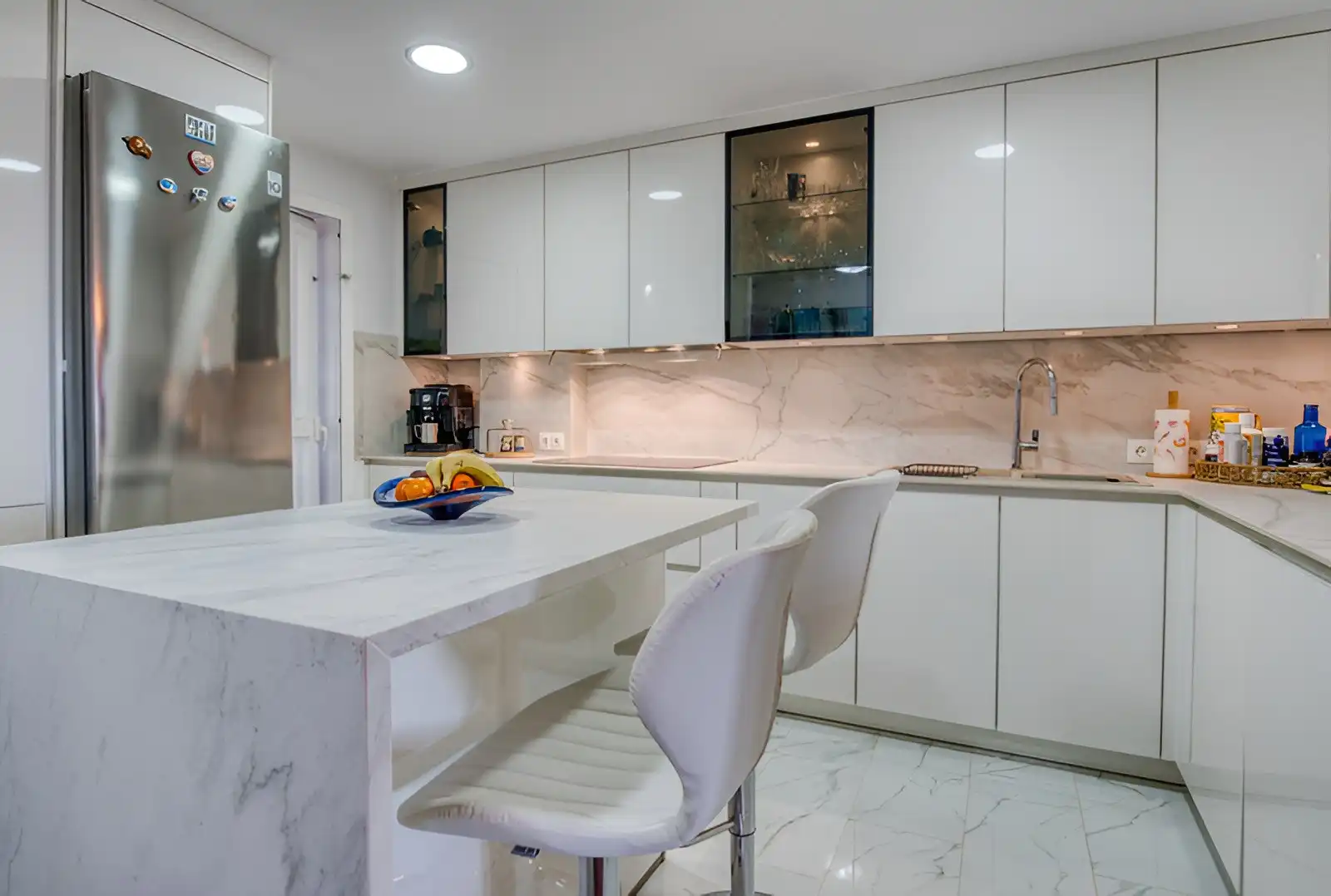 Kitchen of Attic for sale in Manilva  with Air Conditioner, Terrace and Swimming Pool
