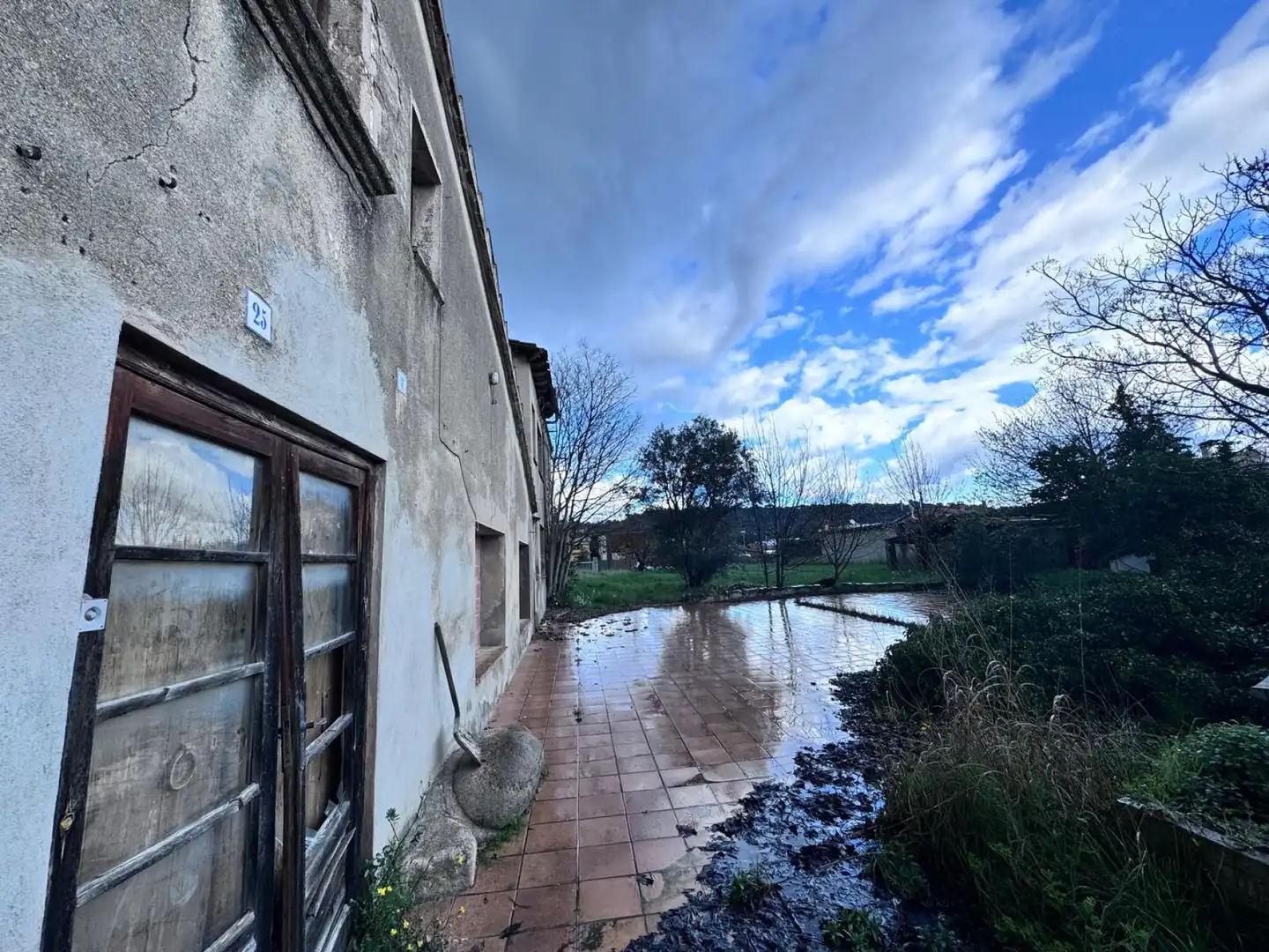Vista exterior de Finca rústica en venda en Sant Esteve de Palautordera