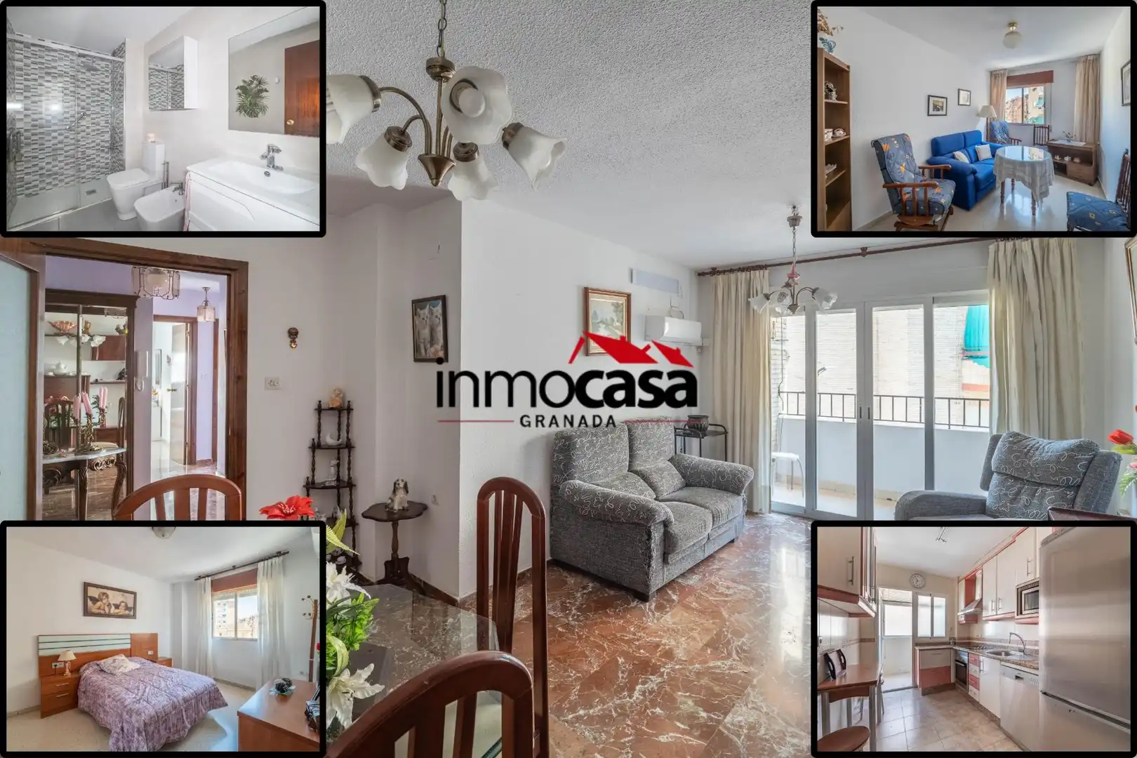 Vista exterior de Piso en venta en Granada con Aire acondicionado, Terraza y Balcón