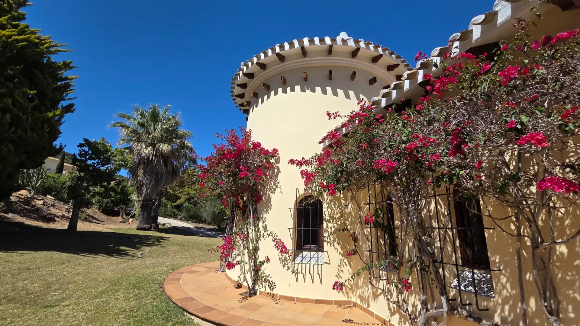 Vista exterior de Casa o chalet en venta en Cartagena con Aire acondicionado, Jardín privado y Terraza