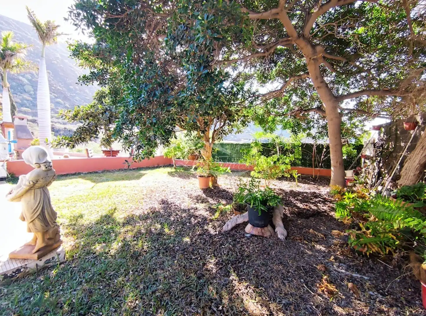 Jardí de Casa o xalet en venda en Santiago del Teide amb Jardí privat, Terrassa i Moblat