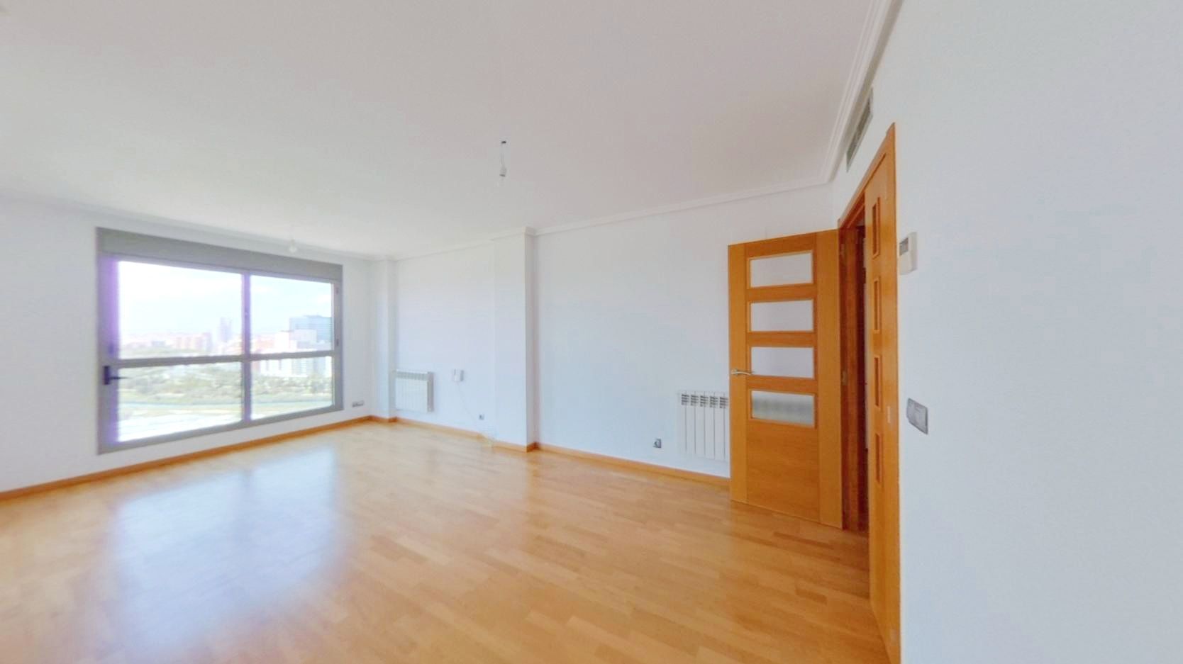 Living room of Flat for sale in  Valencia Capital  with Private garden, Terrace and Swimming Pool