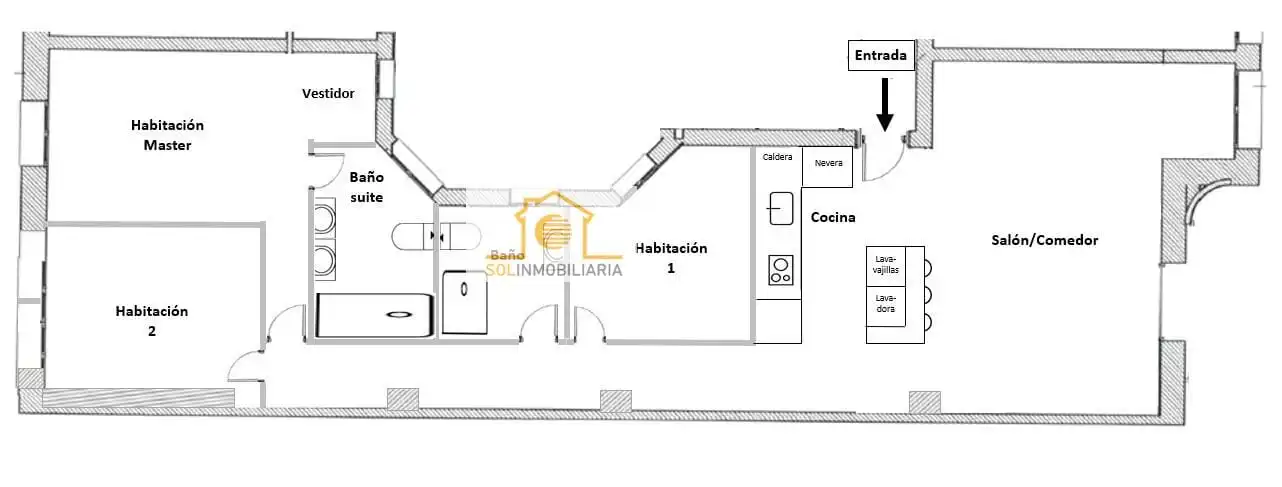 Piso con terraza en venta en Centro Ciudad, imagen 21