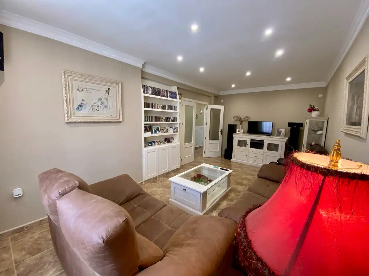 Living room of Detached homes for sale in Villarrubia de los Ojos  with Air Conditioner, Heating and Private garden