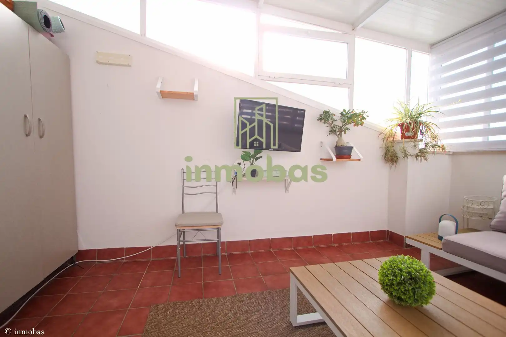 Garten von Dachboden zum Verkauf in Badajoz mit Klimaanlage, Terrasse und Abstellraum