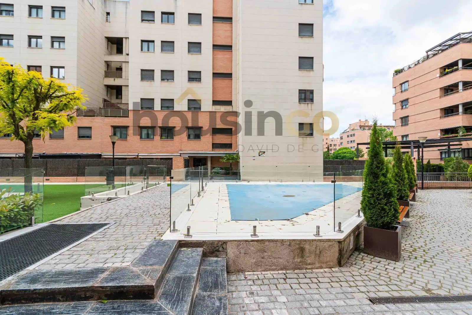 Schwimmbecken von Wohnung zur Miete in Madrid mit Klimaanlage, Heizung und Abstellraum