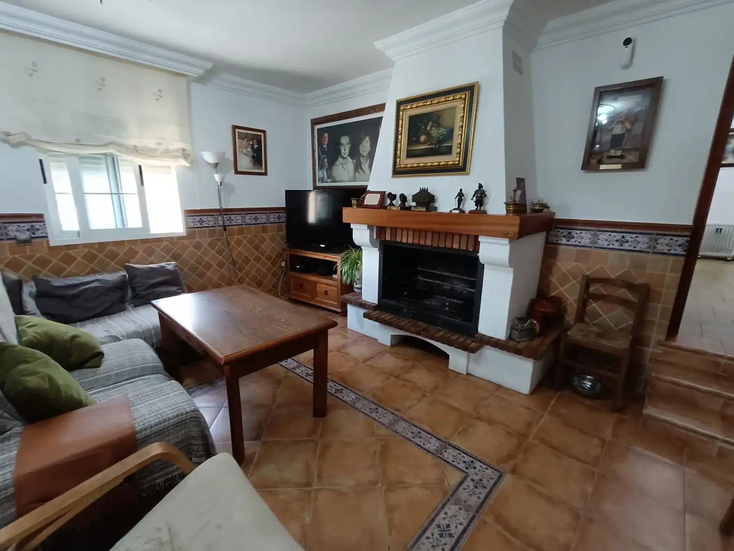Sala de estar de Casa o chalet en venta en Ciudad Real con Aire acondicionado, Jardín privado y Piscina