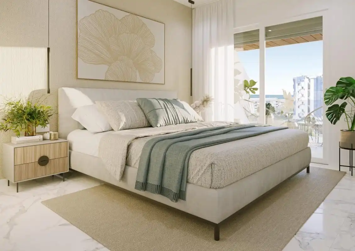 Habitación de Apartamento en venta en Torrevieja con Aire acondicionado, Calefacción y Terraza