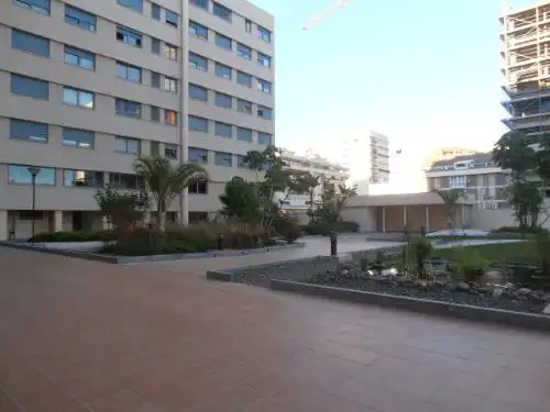 Vista exterior de Piso en venta en Málaga con Aire acondicionado, Jardín privado y Amueblado