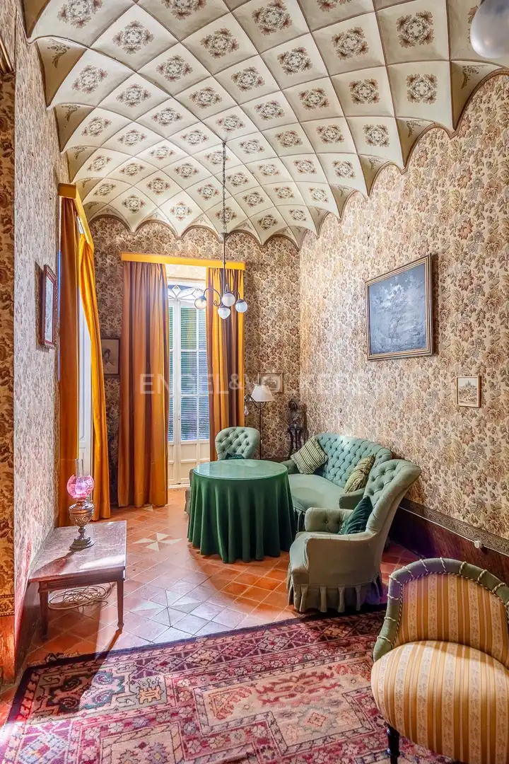 Sala de estar de Casa o chalet en venta en Fuente del Maestre con Calefacción, Jardín privado y Terraza