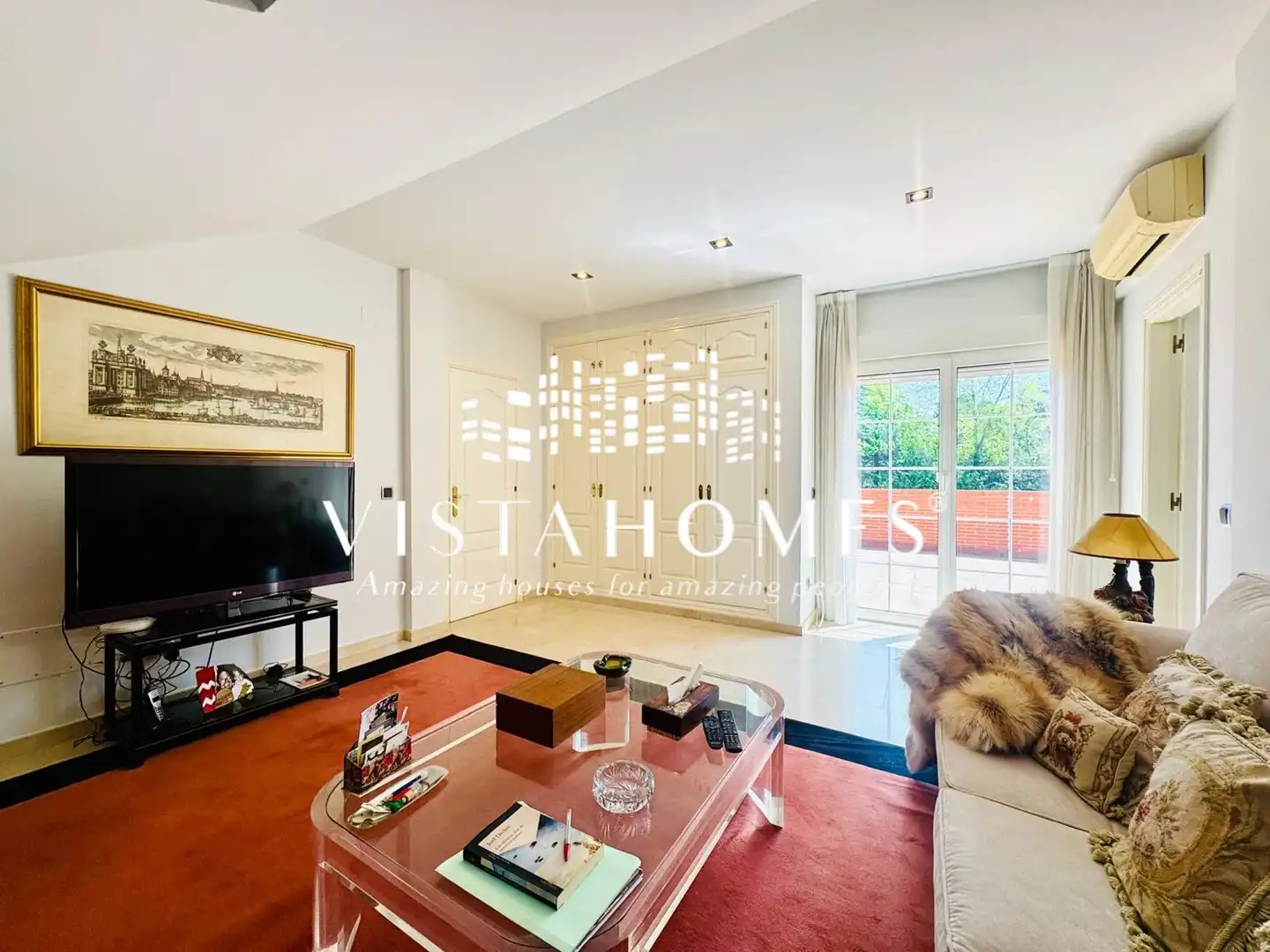 Living room of Houses for sale in Ciudalcampo  with Air Conditioner, Heating and Private garden