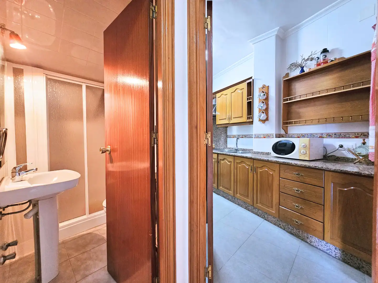 Cocina de Casa o chalet en venta en Cartagena con Balcón